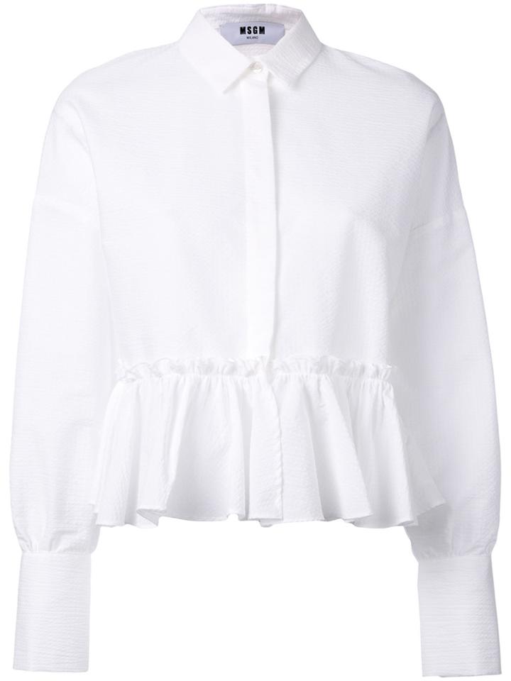 Ellery Rail Road Laced Oversized Top - Black