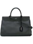 Saint Laurent Small 'cabas Rive Gauche' Tote, Women's, Black, Calf Leather