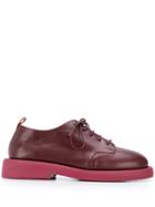 Marsèll Oversized Sole Oxford Shoes - Red