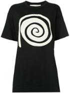 Tu Es Mon Trésor Spiral T-shirt - Black