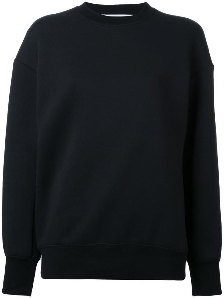 Le Ciel Bleu Classic Sweatshirt, Women's, Size: 36, Black, Polyester/polyurethane/cotton