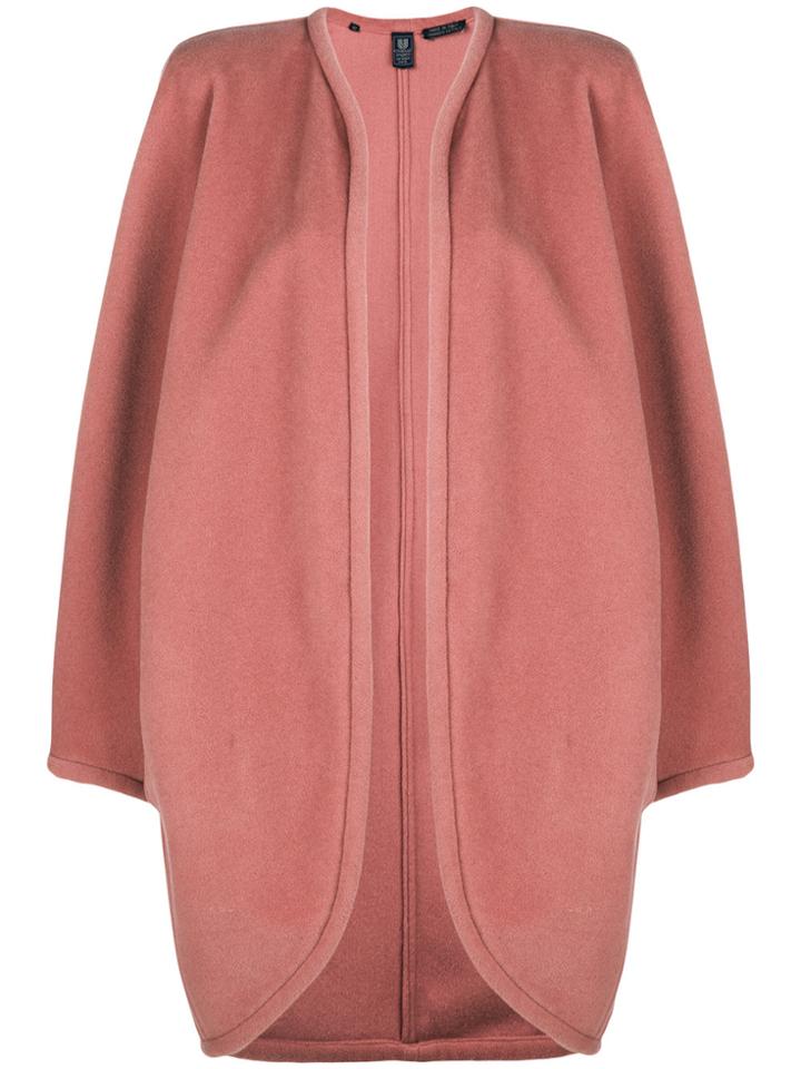 Emanuel Ungaro Vintage Open Front Coat - Pink & Purple