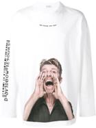 Ih Nom Uh Nit Bowie Scream Sweatshirt - White