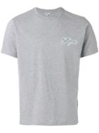Kenzo Logo Print T-shirt, Men's, Size: Medium, Grey, Cotton