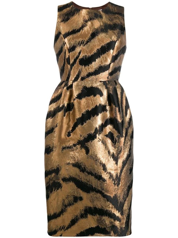 P.a.r.o.s.h. Paulo Dress - Gold