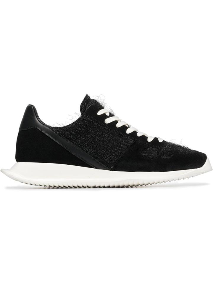 Rick Owens Rick Lc Up Runner Snkr Blk - Black