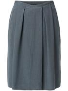 Giorgio Armani Vintage Pleated Skirt - Grey