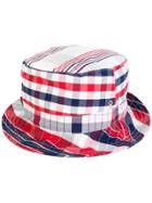Thom Browne Thom Browne X Colette Funmix Check Bucket Hat - Red