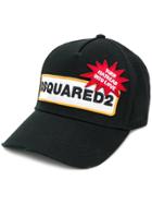 Dsquared2 Turn Hatered Into Love Baseball Cap - Black