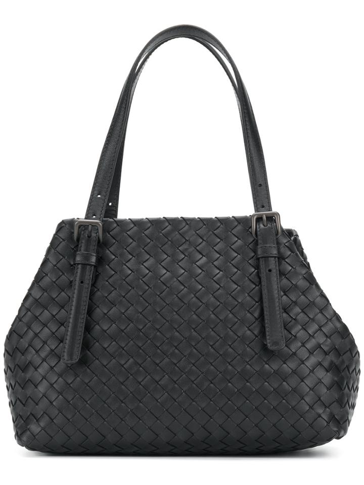 Bottega Veneta Medium Intrecciato Tote Bag - Black