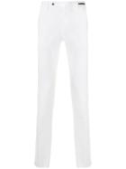 Pt01 Tailored Slim-fit Trousers - White