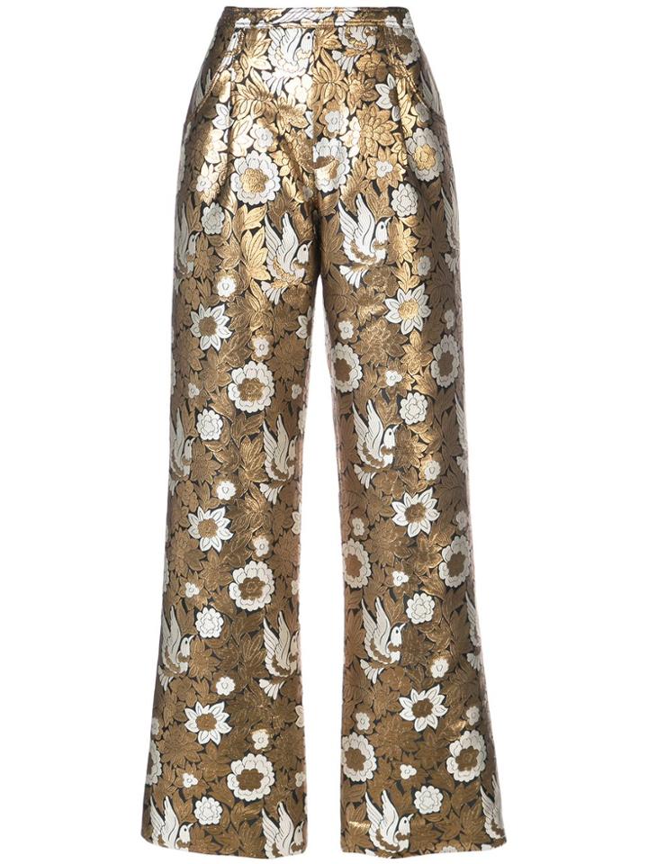 Jill Stuart Jill Stuart Por0101 Gold/noir Other->polyester - Metallic