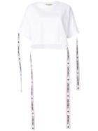 Constance C Logo Band T-shirt - White