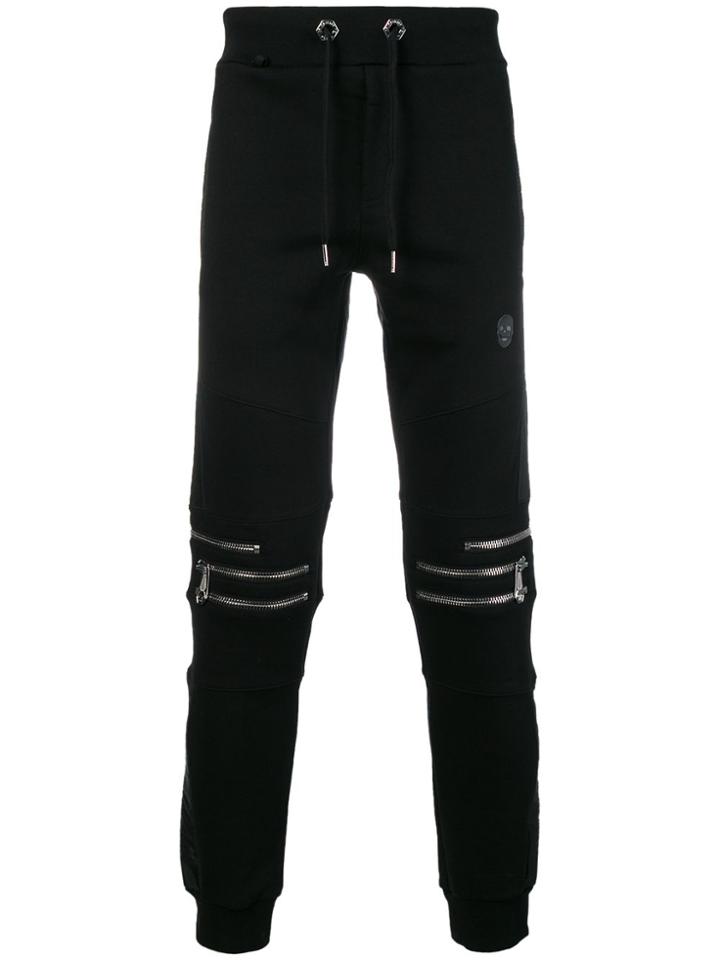 Philipp Plein Slim-fit Sweatpants - Black