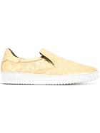 Mulberry Quilted Sneakers - Metallic