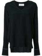 Rito Contrast Detail Blouse
