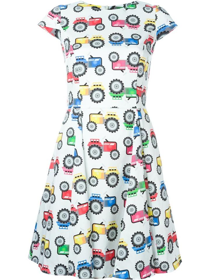 Ultràchic Tractor Print Dress