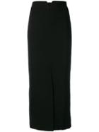 Erika Cavallini Straight Slit Skirt - Blue