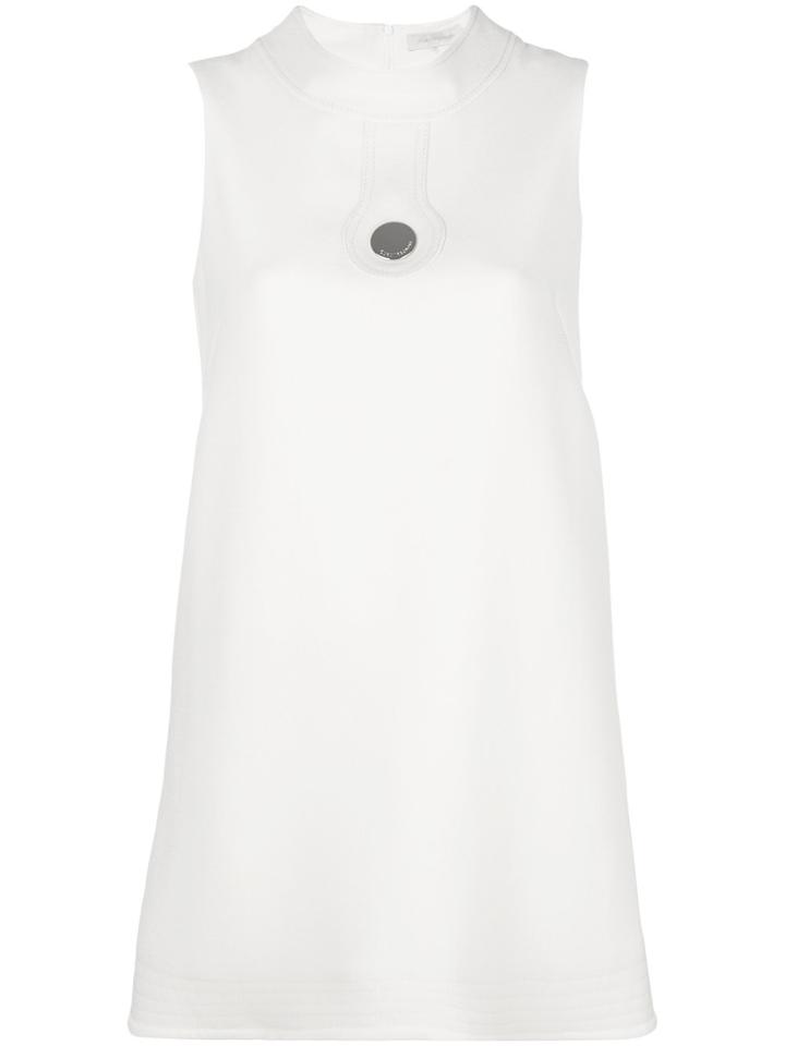 L'autre Chose Loose Flared Dress - White