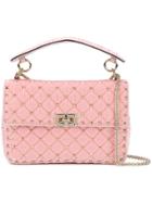Valentino Valentino Garavani Rockstud Spike Chain Bag - Pink