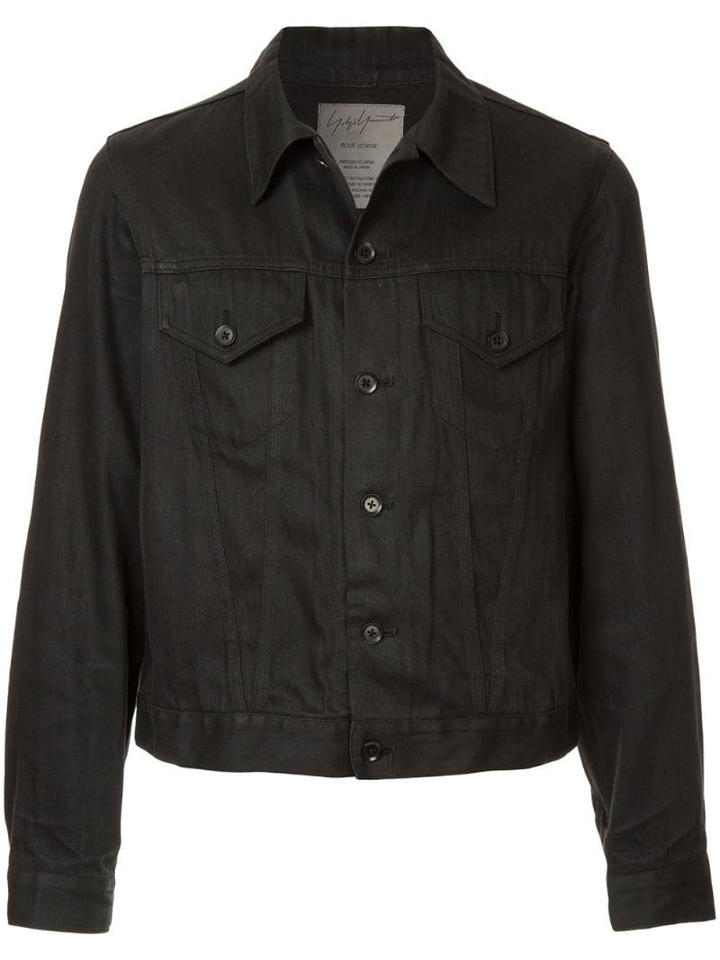 Yohji Yamamoto Pre-owned Denim Jacket - Black