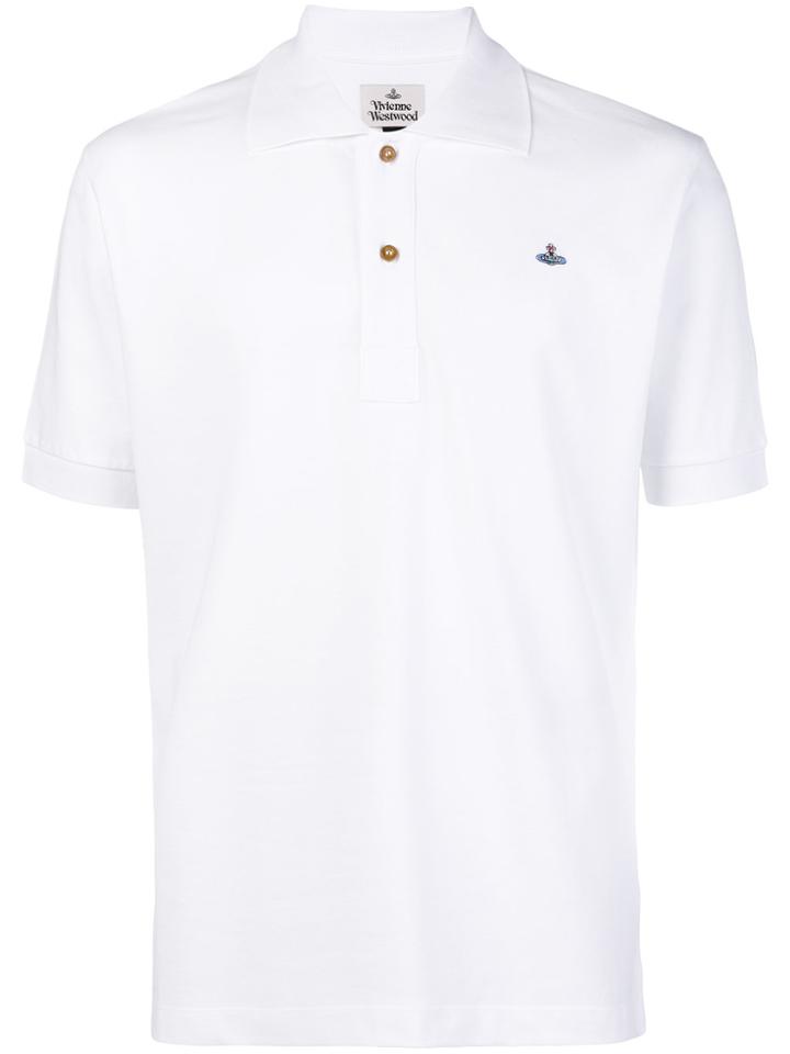 Vivienne Westwood Piqué Polo Shirt - White