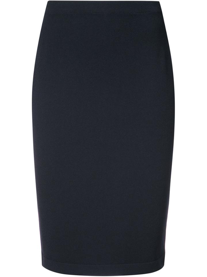 D.exterior Fitted Midi Dress - Blue