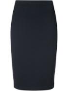 D.exterior Fitted Midi Dress - Blue