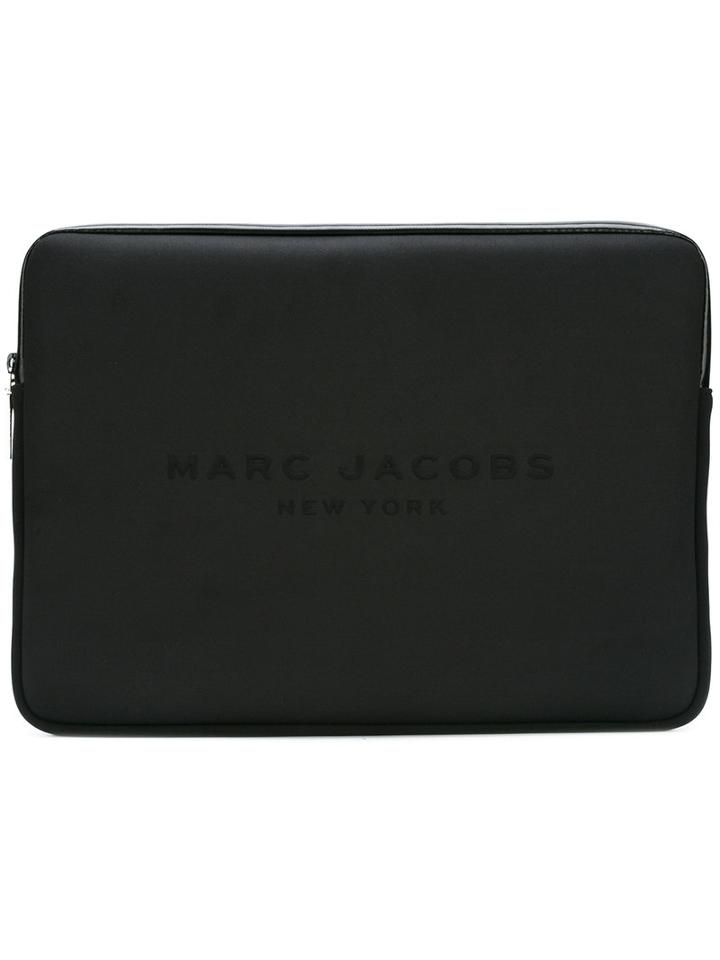 Marc Jacobs Neoprene Computer Case, Women's, Black, Polyethylene