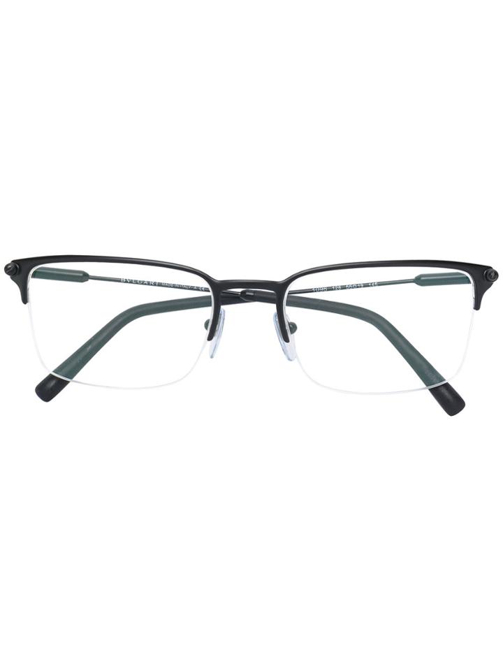 Bulgari Low Squared Glasses - Black