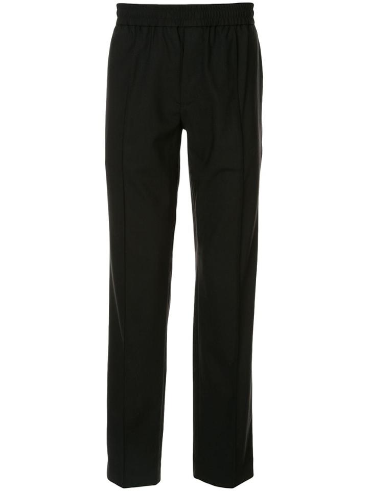 Emporio Armani Elasticated Waist Trousers - 0999 Nero