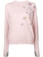 Zadig & Voltaire Gaby Star Patch Pullover - Pink