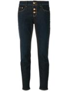 Closed Cropped Skinny Jeans - Blue