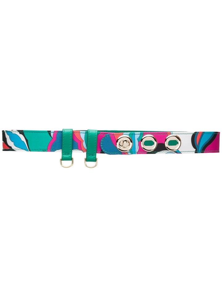 Emilio Pucci Emilio Pucci 8ugc418u150 051-corallo/smeraldo Natural