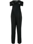 Ingie Paris Off-the-shoulder Jumpsuit - Black