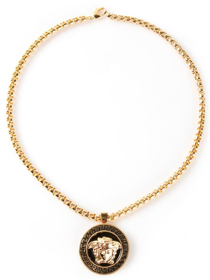 Versace Medusa Medallion Pendant