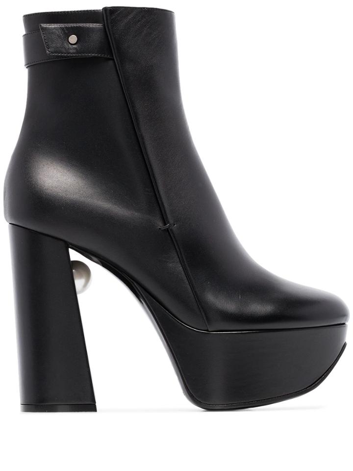 Nicholas Kirkwood Miri 120mm Platform Boots - Black