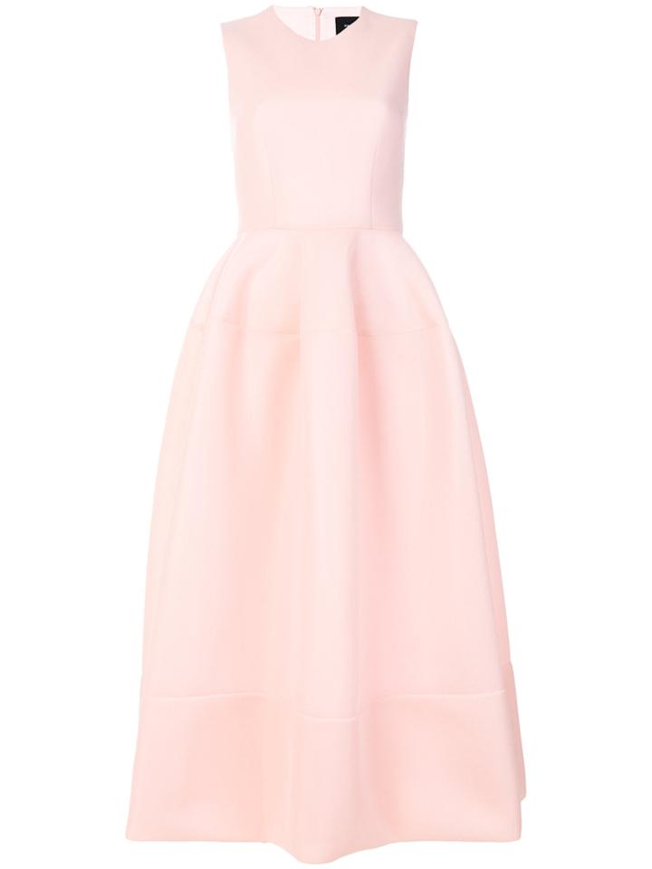 Simone Rocha Structured Midi Dress - Pink & Purple