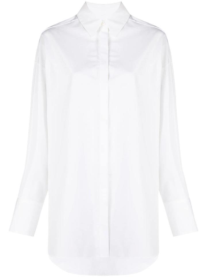 Partow Hugo Button Down Shirt - White