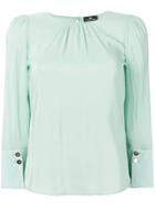 Elisabetta Franchi Fitted Blouse - Green