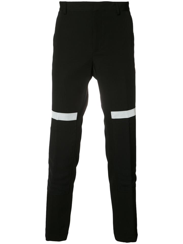Lanvin Contrast Tailored Trousers - Black
