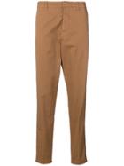 Macchia J Side Stripe Chinos - Brown