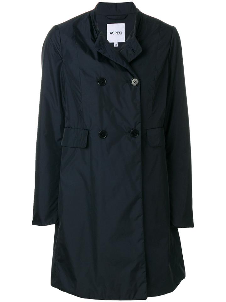 Aspesi Classic Trench Coat - Blue