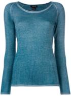 Avant Toi Slim-fit Sweatshirt - Blue