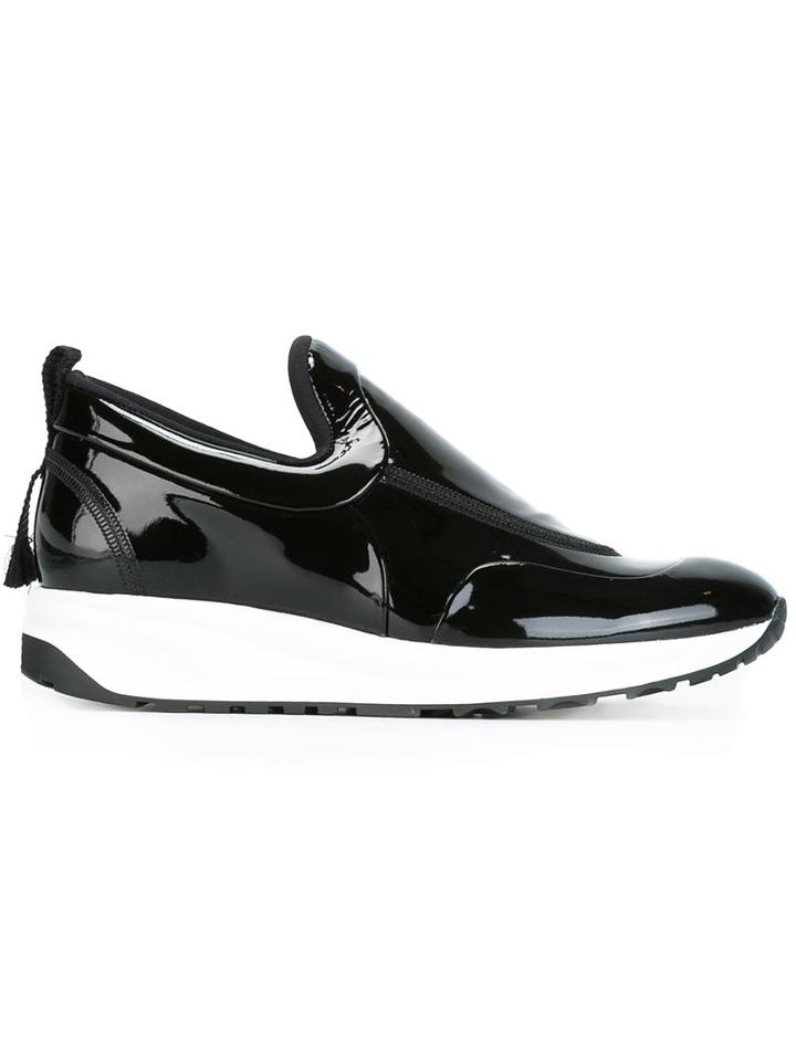 Maison Margiela Varnished Slip-on Sneakers