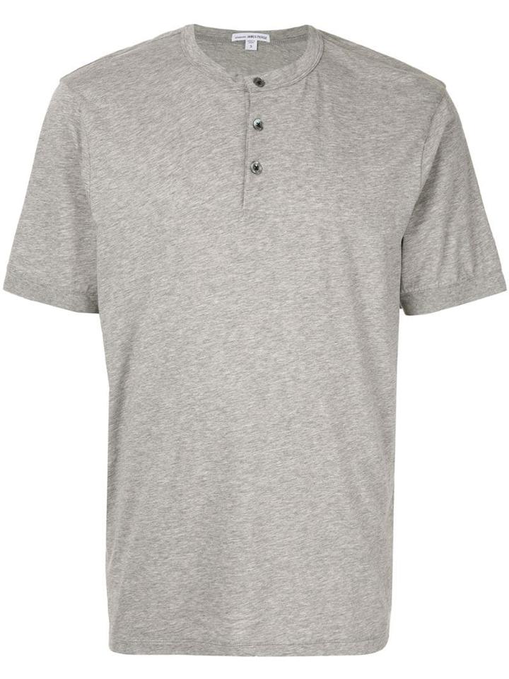 James Perse Henley T-shirt - Grey