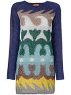 Missoni Multi-printed Fitted Dress - Multicolour