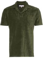 Orlebar Brown Terry Towelling Shirt - Green