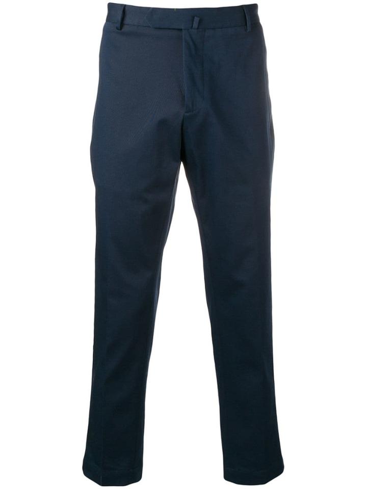Dell'oglio Cropped Tailored Trousers - Blue