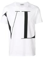 Valentino Vltn Print T-shirt - White